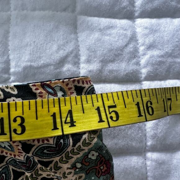 FARM RIO Womens Dress Mini Long Sleeve Cut Out Waist Bohemian Festival | P US S - Picture 10 of 12